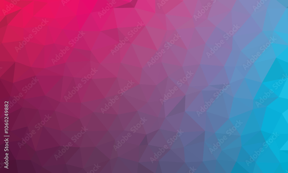 Poster gradient style low polygonal shape abstract origami background for your business use