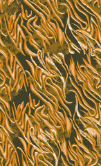 Abstract hand drawn seamless pattern with geometric and brush painted elements. brush textured colorful background. Modern poster, card, textile, wallpaper template, wrapping paper designs.
