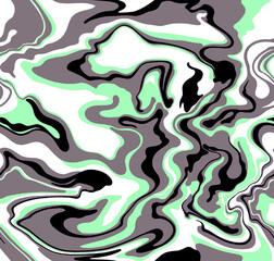 Abstract hand drawn seamless pattern with geometric and brush painted elements. brush textured colorful background. Modern poster, card, textile, wallpaper template, wrapping paper designs.
