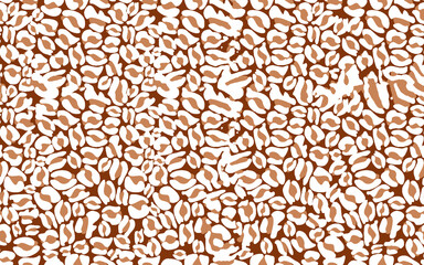 Abstract hand drawn seamless pattern with geometric and brush painted elements. brush textured colorful background. Modern poster, card, textile, wallpaper template, wrapping paper designs.
