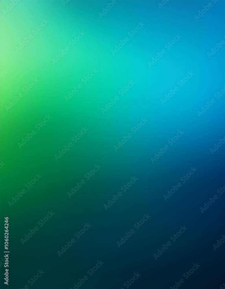 Poster smooth gradient background with green to blue, abstract backgrounds and graphic resources