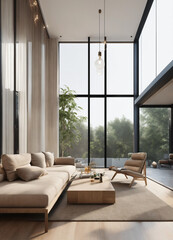 Fototapeta premium modern living room