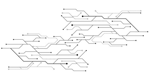 Grey, white Abstract technology background, high technology concept, science, technology background