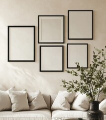 Mockup Frames Living Room.