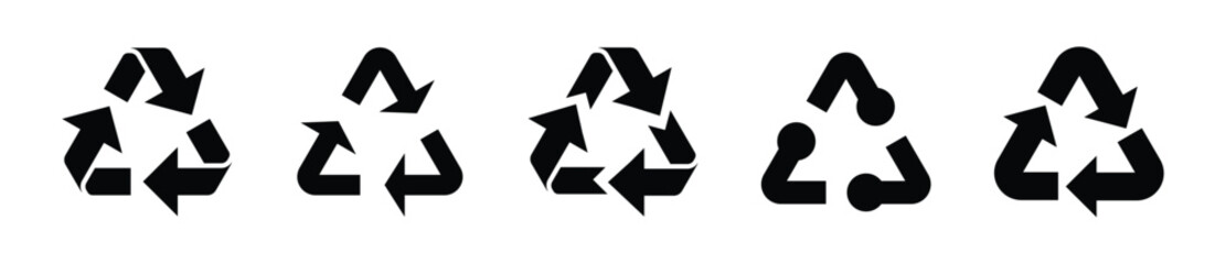 Recycle icon set. Idea, Recycle , ecology, eco symbol set.