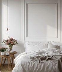 Bedroom Mockup Frame.