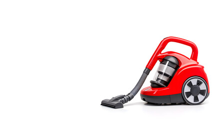 Fototapeta premium Vacuum cleaner, isolated on white background