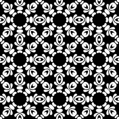 Black and White Ornamental pattern