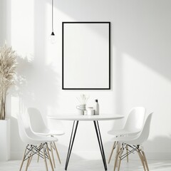 Modern Minimalist Interior.