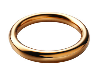  Shiny, smooth gold ring with a simple, circular design, symbolizing elegance, luxury, and timeless style. Suitable for fashion and jewelry themes.