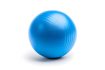 Fitness ball isolated on white transparent background 