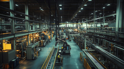 Obraz premium car factory