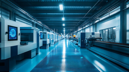 Fototapeta premium car factory