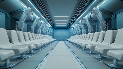 Obraz premium car factory