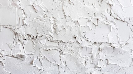 Texture of Stucco Background in White.