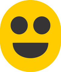 black and yellow emojis with different face expressions 