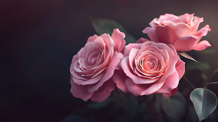 Fototapeta premium pink flower