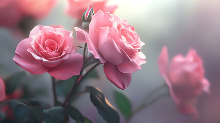 Fototapeta premium pink flower