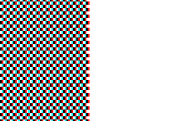 Glitch texture checkerboard