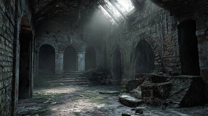 Ancient Ruins with Hidden Horrors interior