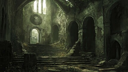 Ancient Ruins with Hidden Horrors interior