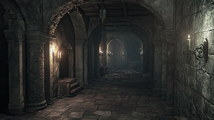 Obraz premium Eerie Dungeon 