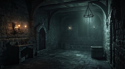 Fototapeta premium Eerie Dungeon 