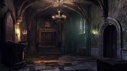 Haunted Castle Mountain interior 