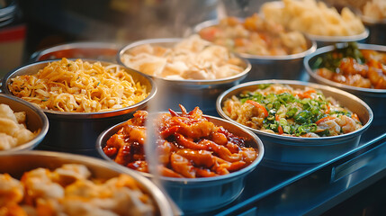 Obraz premium delicious food