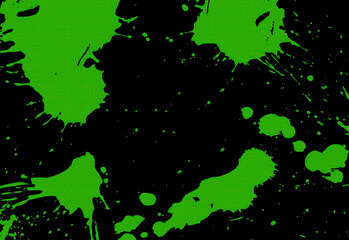 Green paint splash texture background