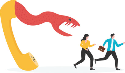 Phone scams, telecommunications scams,

