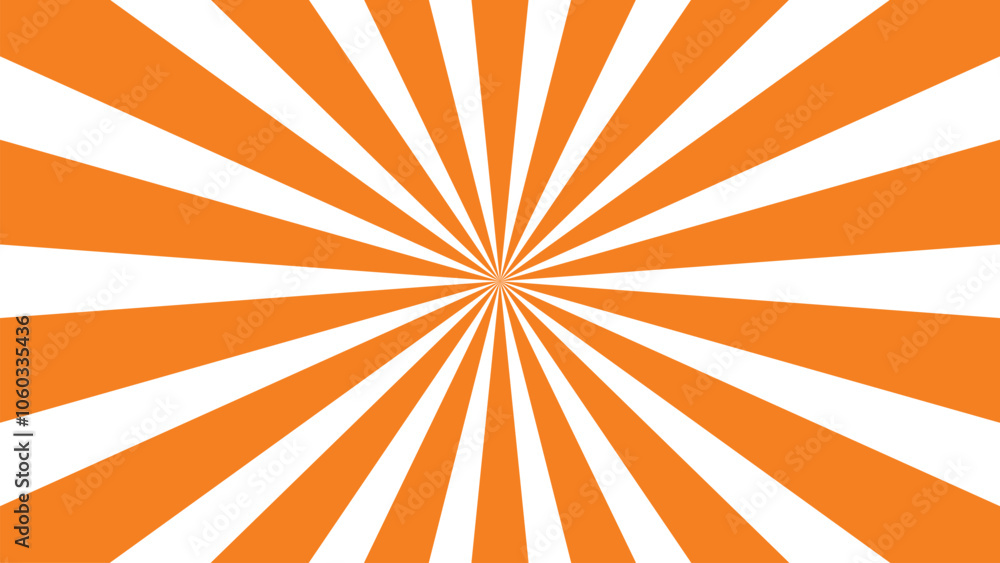 Poster retro spiral background abstract geometric radial pattern starburst colorful