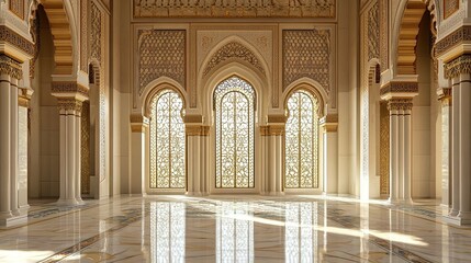 Obraz premium Islamic Architecture interior