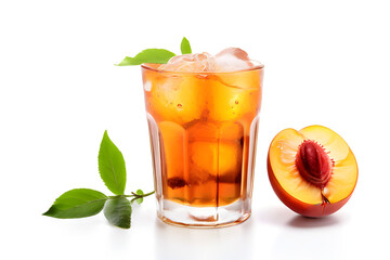 cocktail with lime and mint