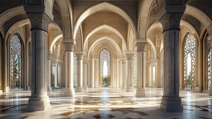 Obraz premium Islamic Architecture interior