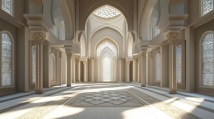 Obraz premium Islamic Architecture interior