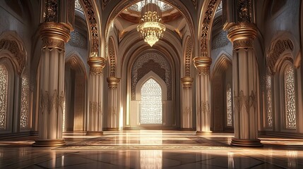 Obraz premium Islamic Architecture interior