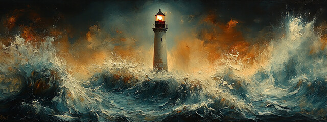 lighthouse illustration