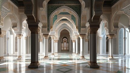 Fototapeta premium Islamic Architecture interior