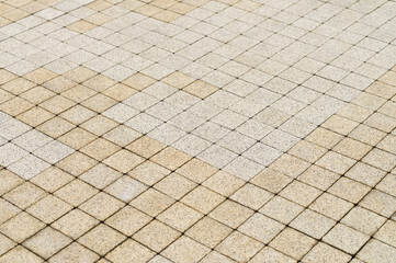 Paving stones, concrete paving stones pavement background 