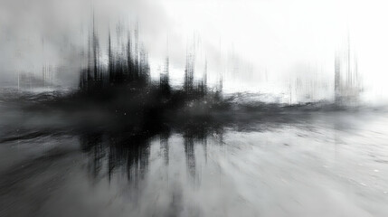 Fototapeta premium Abstract Background with Black and White Gradients