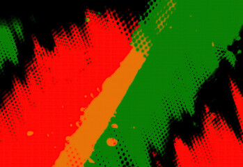 Obraz premium Paints Texture background Brushes