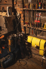 The blacksmith shop