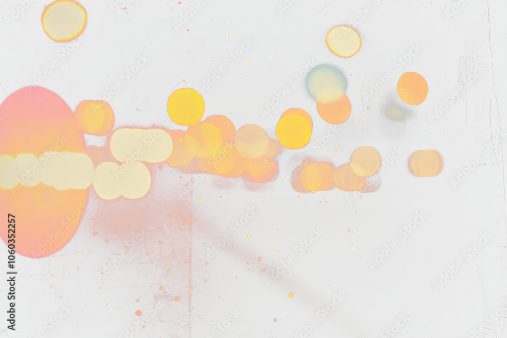 Aufkleber Abstract bokeh background with blurred lights.