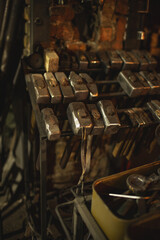 The blacksmith shop