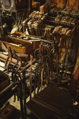 The blacksmith shop