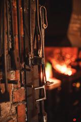 The blacksmith shop