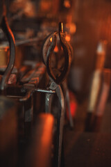 The blacksmith shop