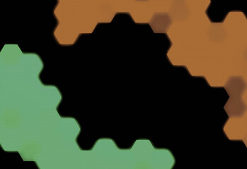 Retro honeycomb texture abstraction background