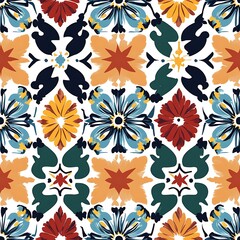 Traditional Moroccan Seamless Design Pattern